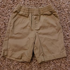 Khaki Stretchable Shorts